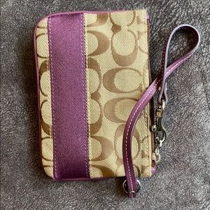 Coach wristlet